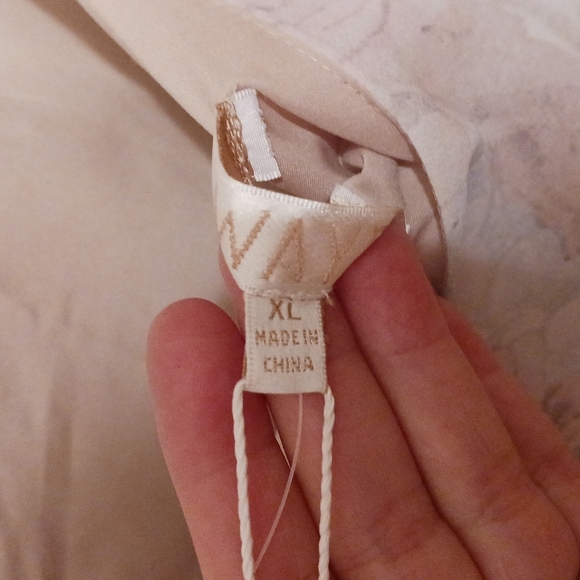 WAYF Floral Cowl Neck Handkerchief Slip Dress XL NWT Romantic Fairy Coquette - Picture 6 of 8